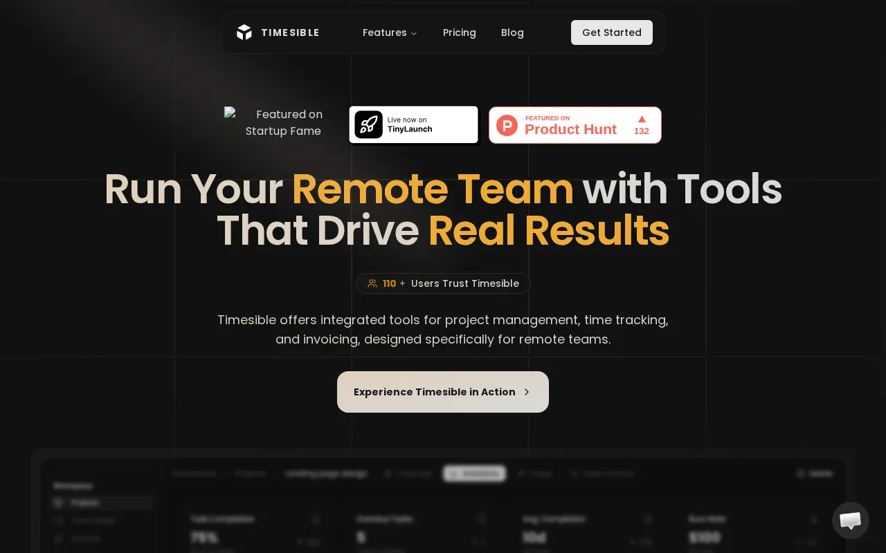 Timesible — preview screenshot
