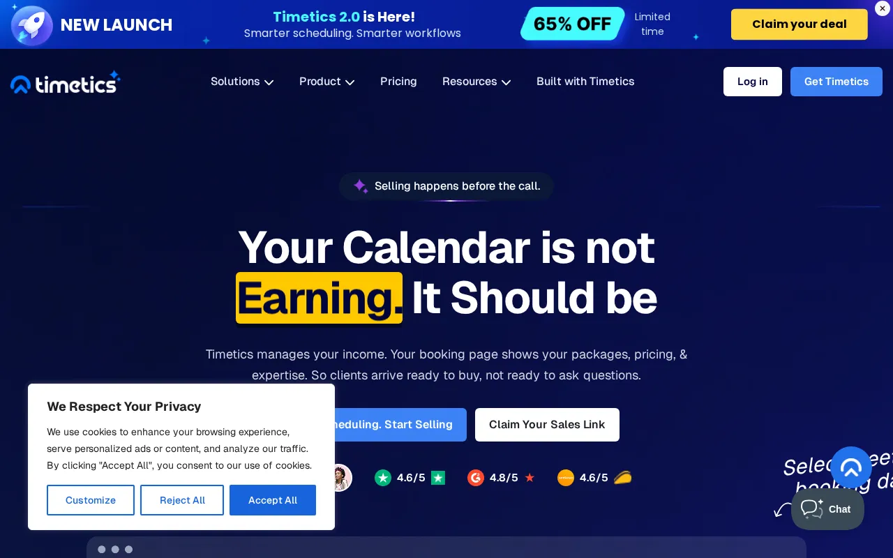 Timetics.ai — preview screenshot