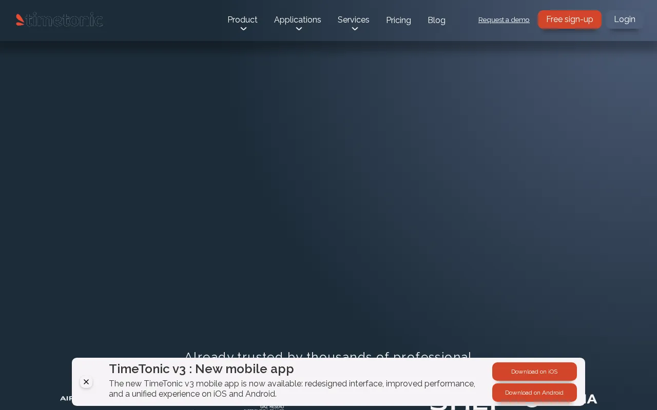 TimeTonic — preview screenshot