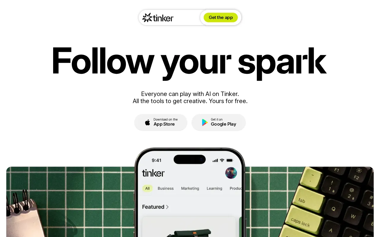 Tinker — preview screenshot