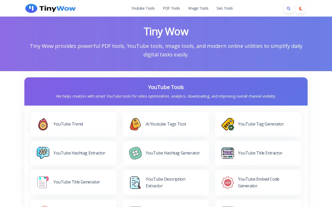 Tiny Wow — preview screenshot