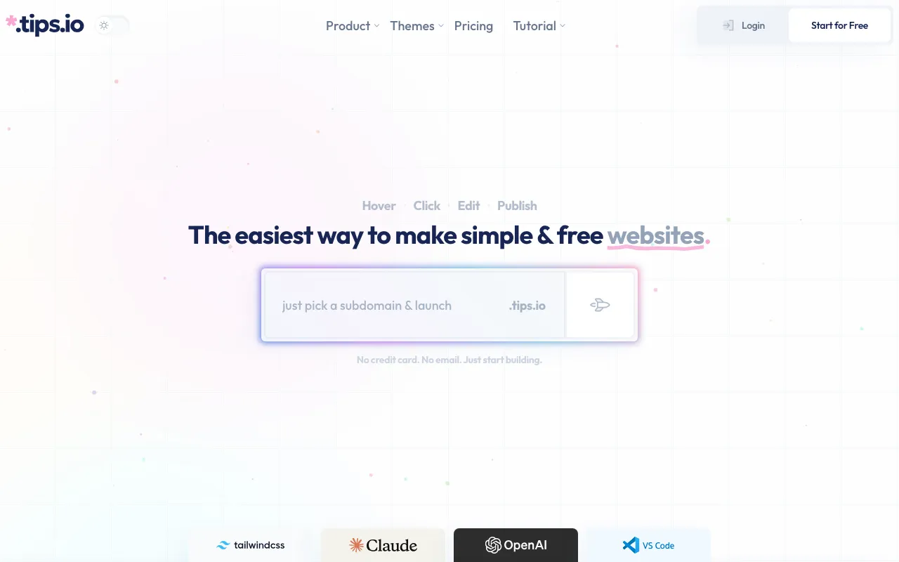 Tips.io — preview screenshot