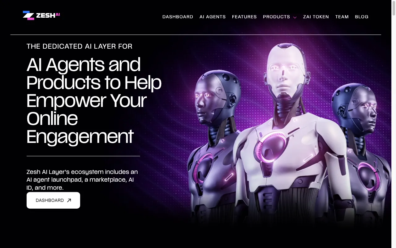 Zesh AI Layer — preview screenshot