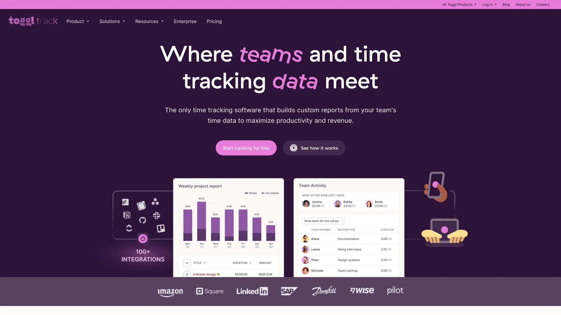 Toggl — preview screenshot
