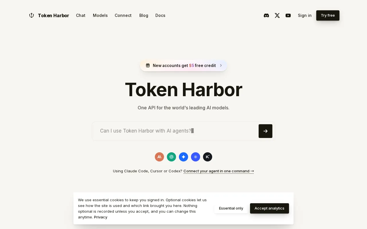 Token Harbor — preview screenshot