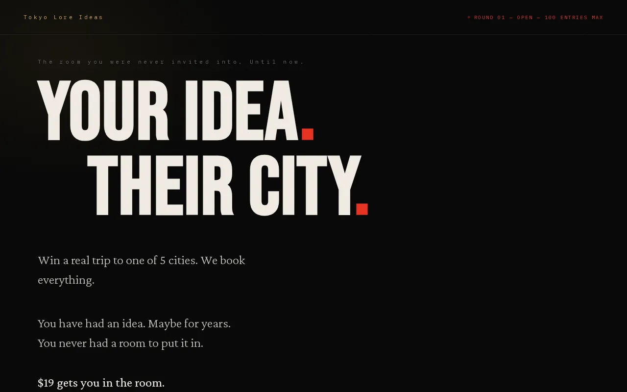 Tokyo Lore Ideas — preview screenshot