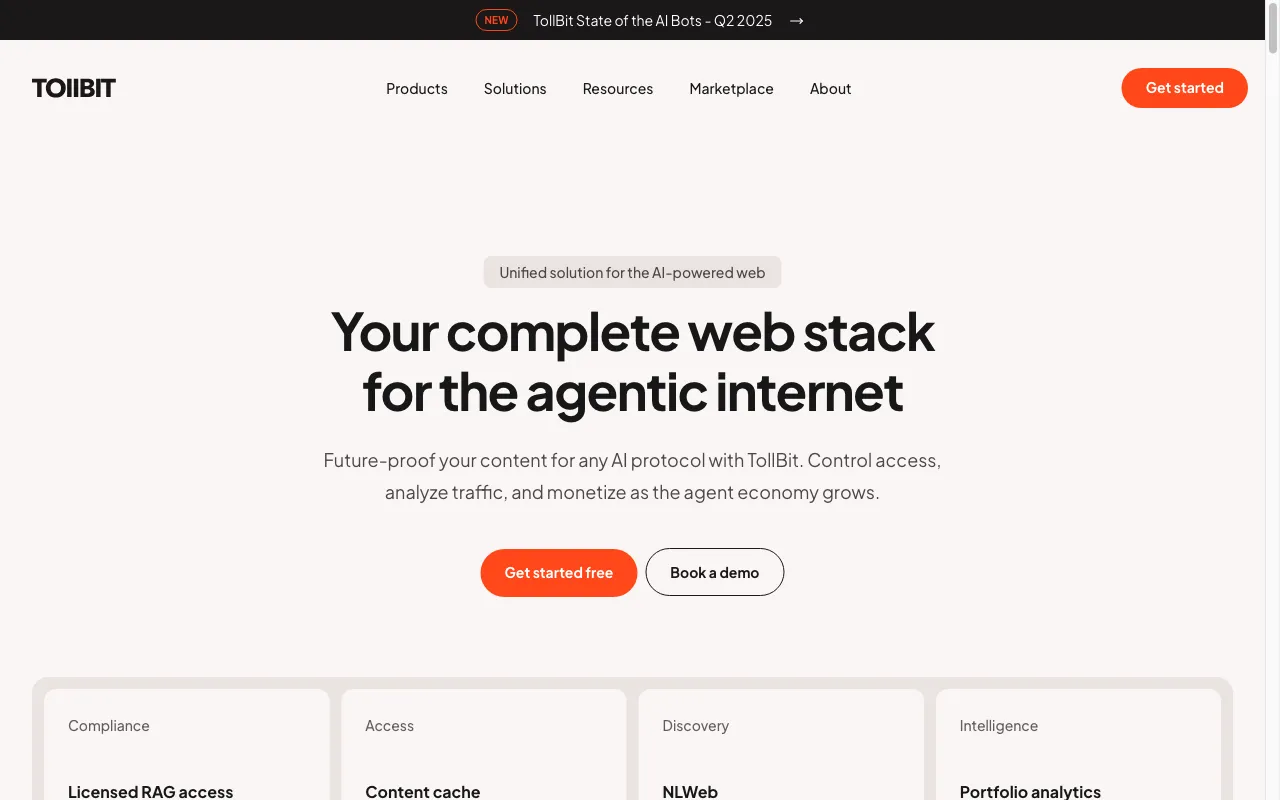 TollBit — preview screenshot