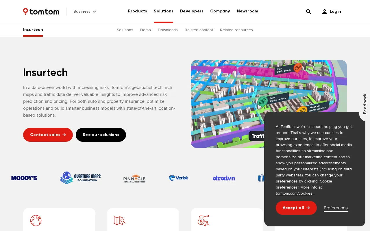 Tomtom — pricing page