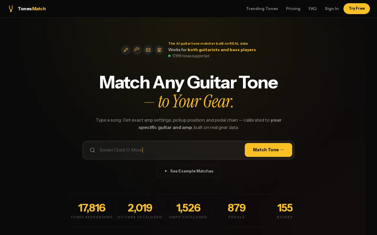TonesMatch — preview screenshot