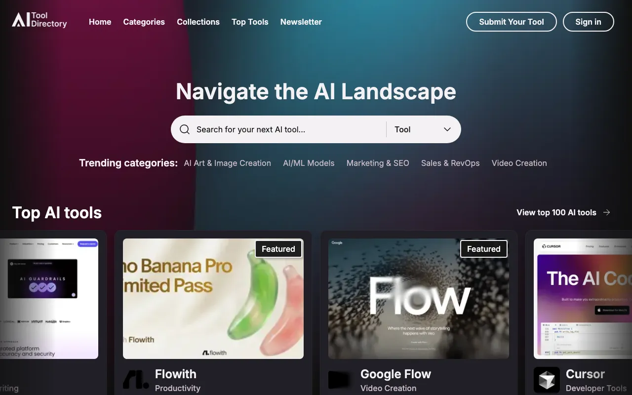 tooldirectory.ai — preview screenshot