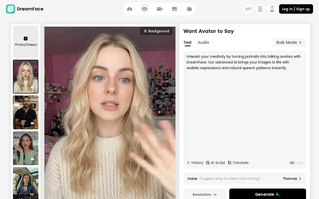 Tools.dreamfaceapp — preview screenshot