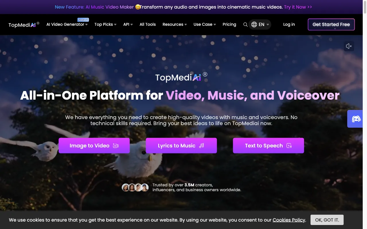 TopMediai® — preview screenshot