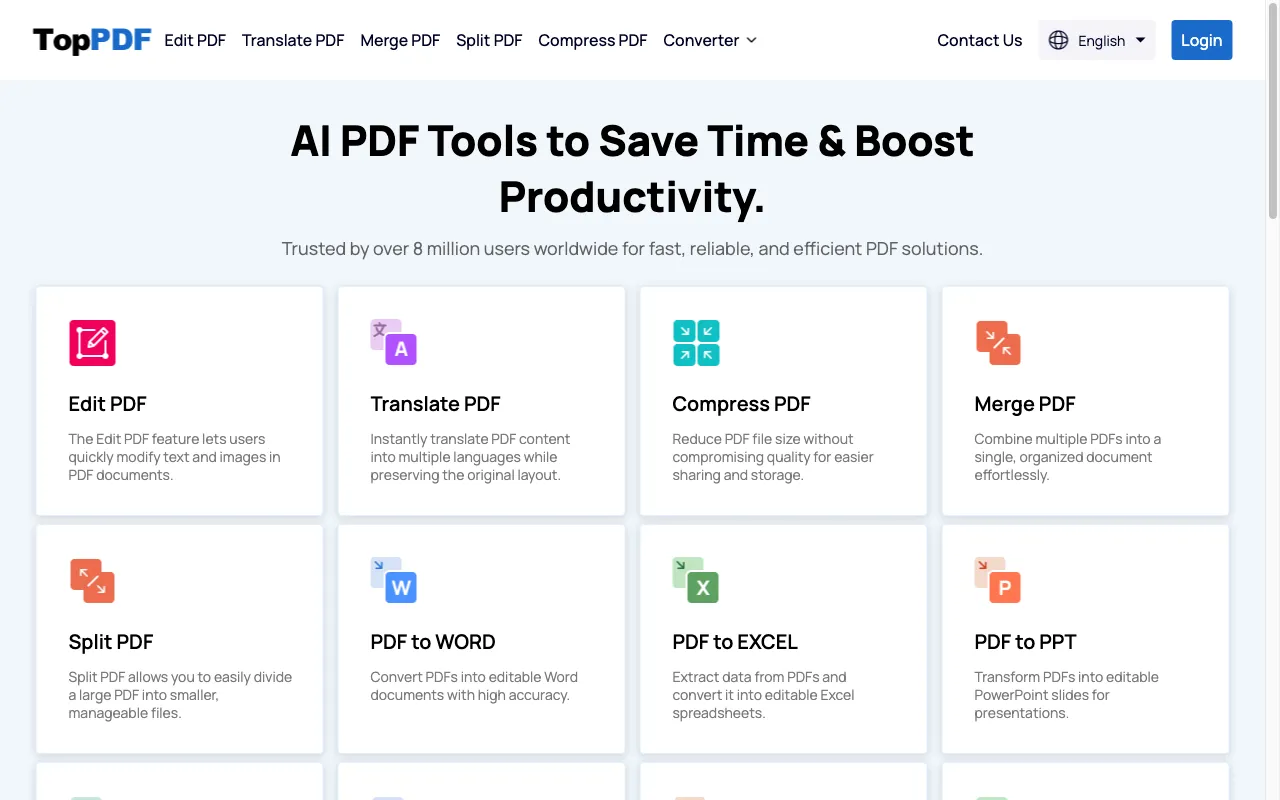 TopPDF — preview screenshot