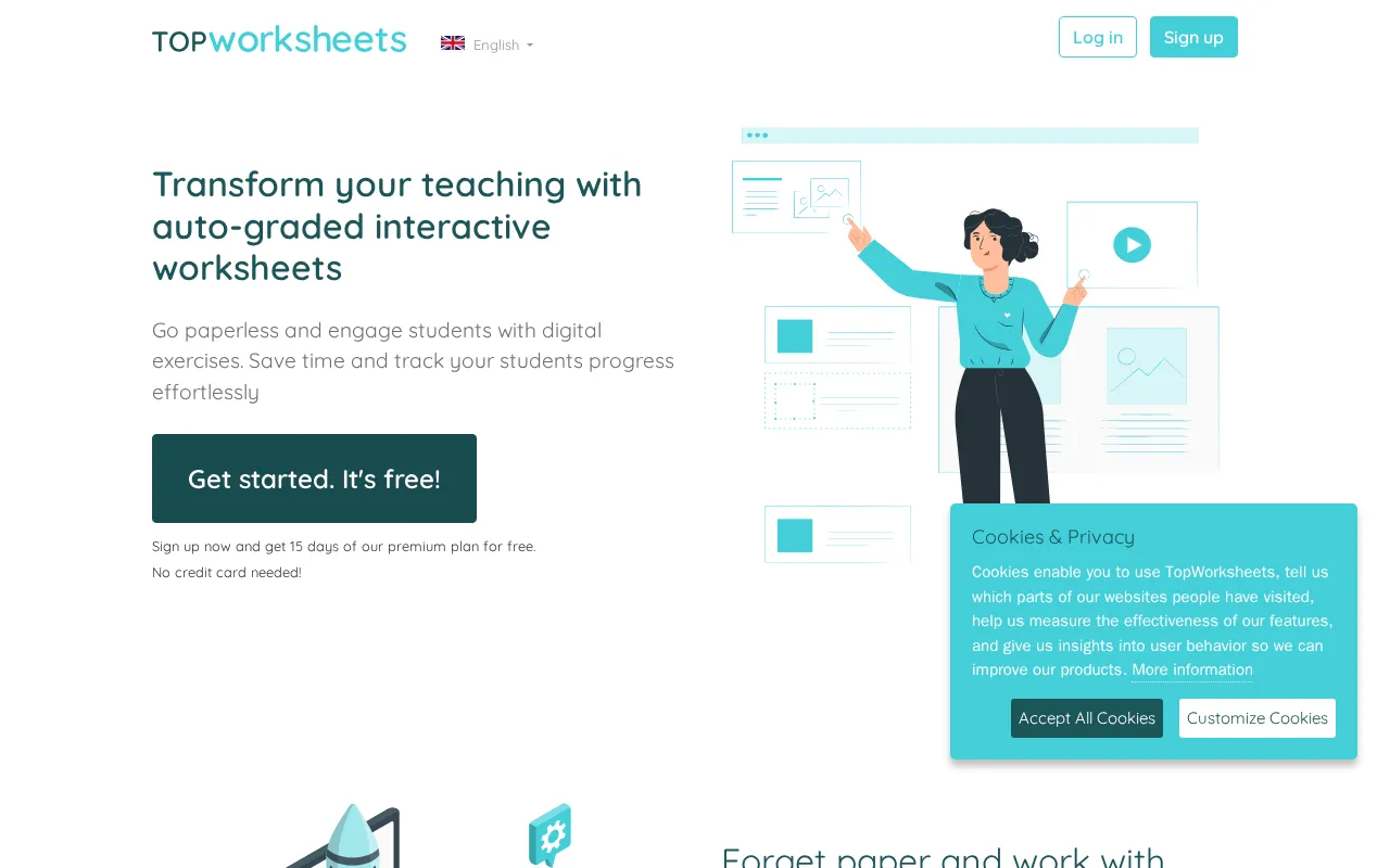 TopWorksheets — preview screenshot