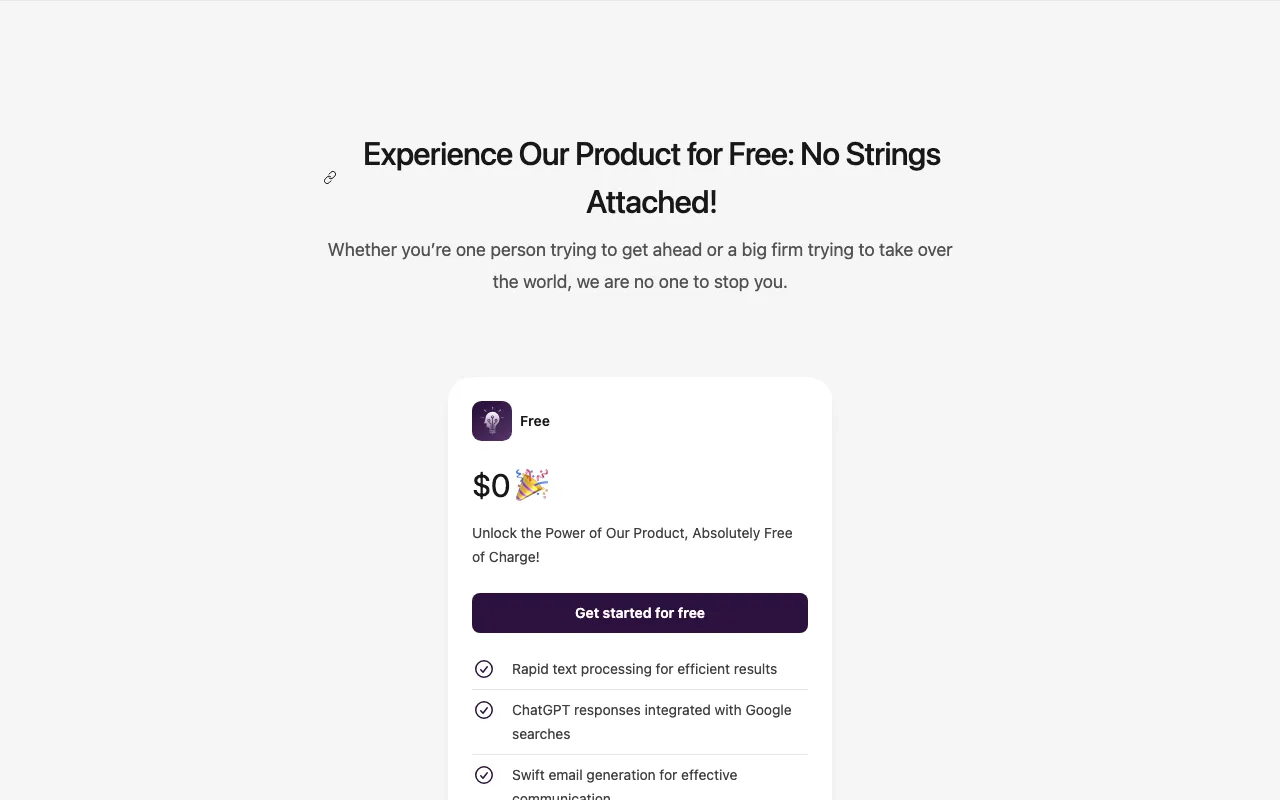 Torq AI — pricing page