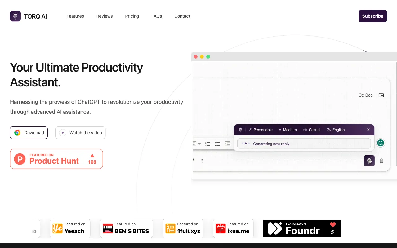 Torq AI — preview screenshot