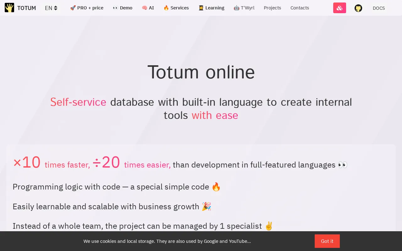 Totum — preview screenshot