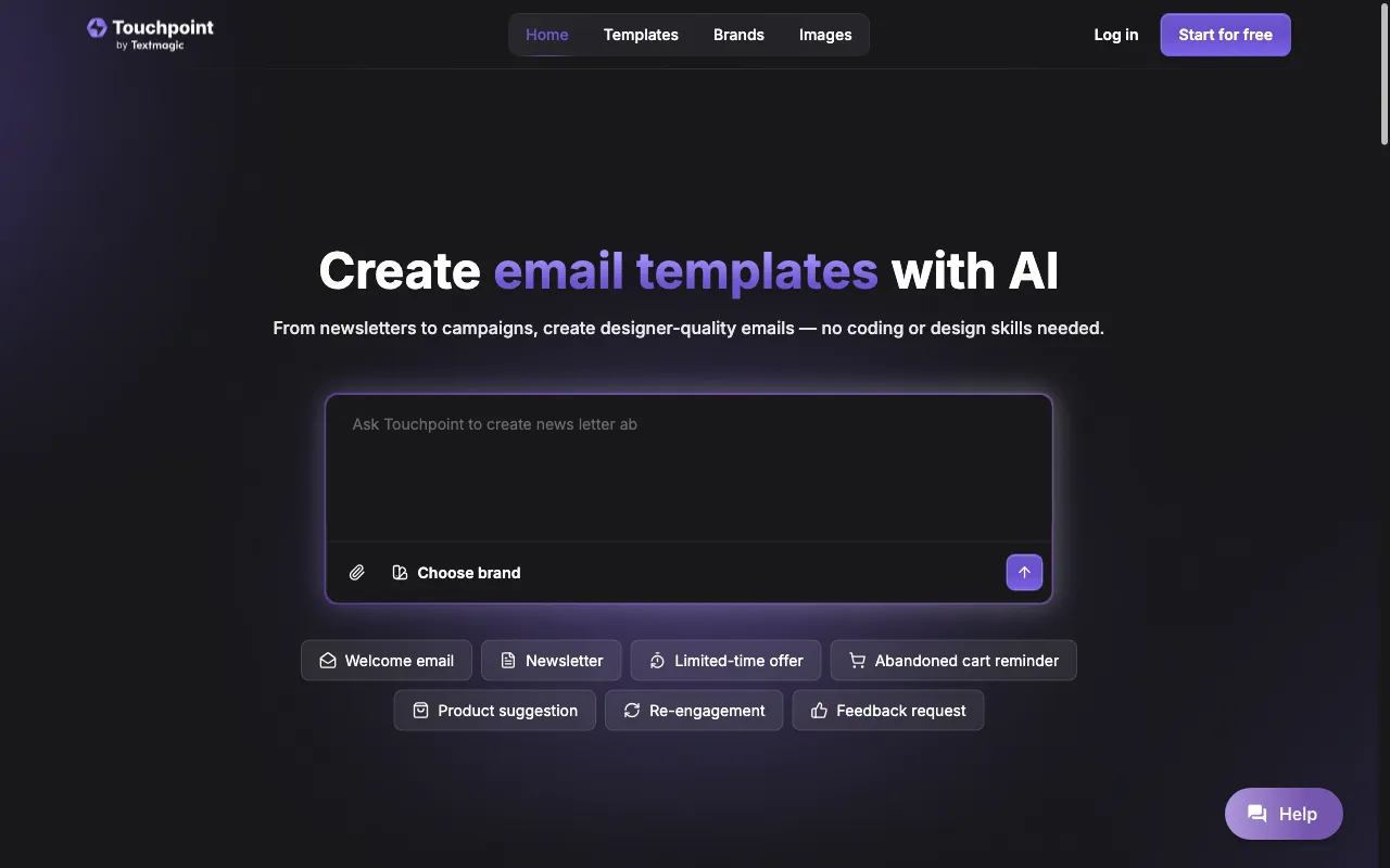 Touchpoint — preview screenshot