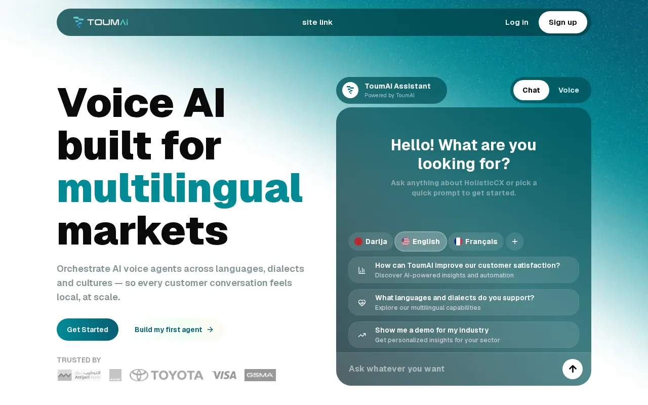 Toum AI — preview screenshot
