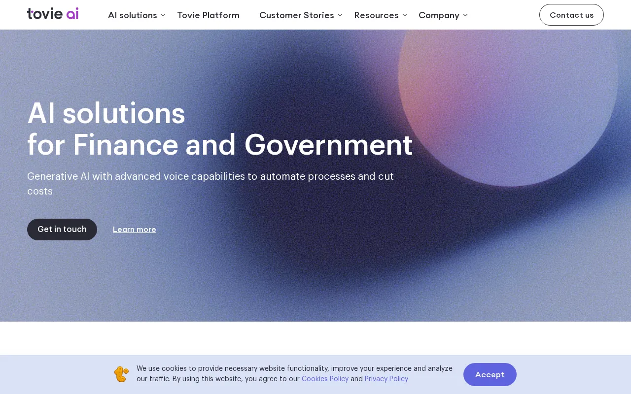 Tovie — preview screenshot
