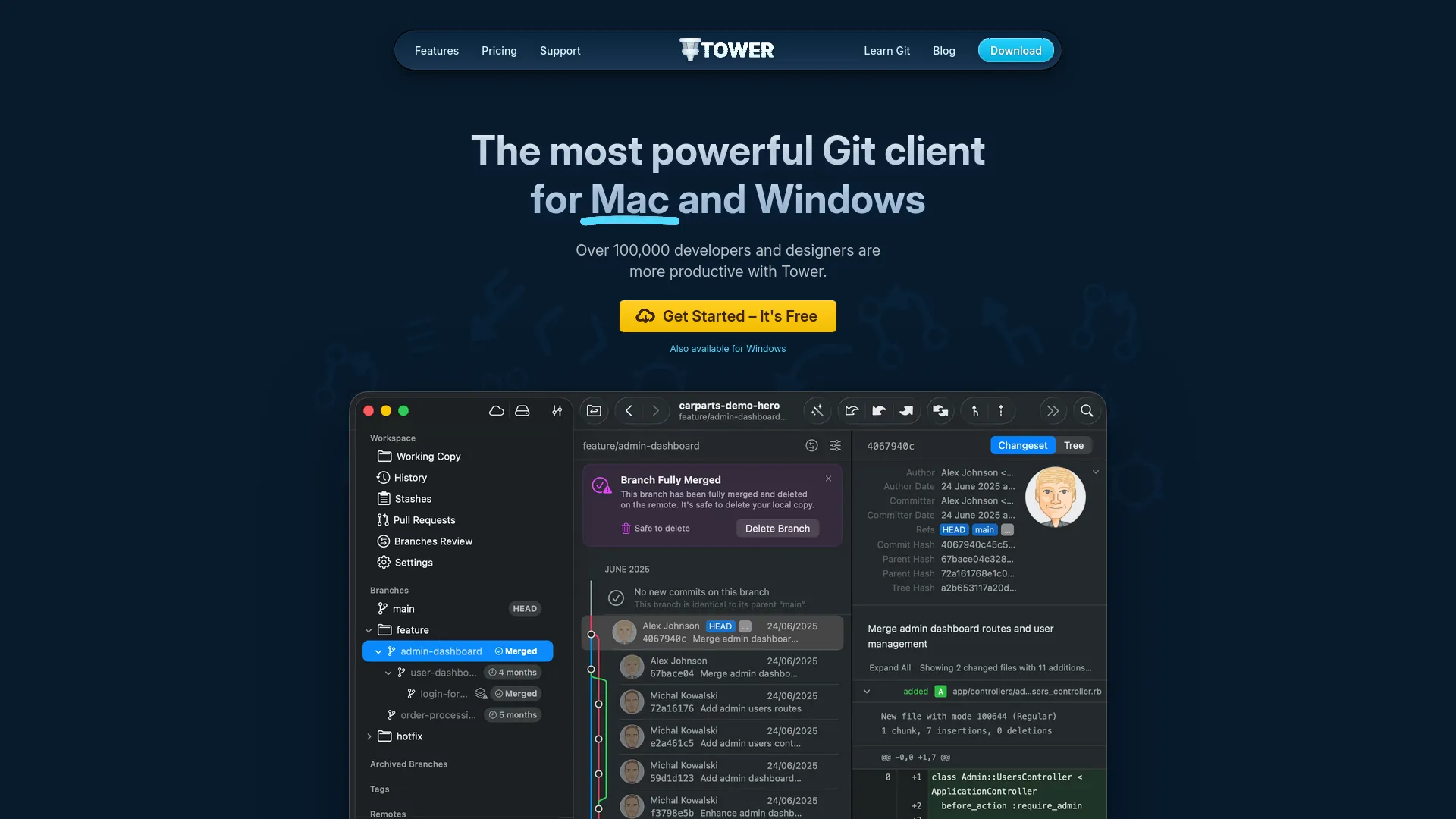 Tower — preview screenshot