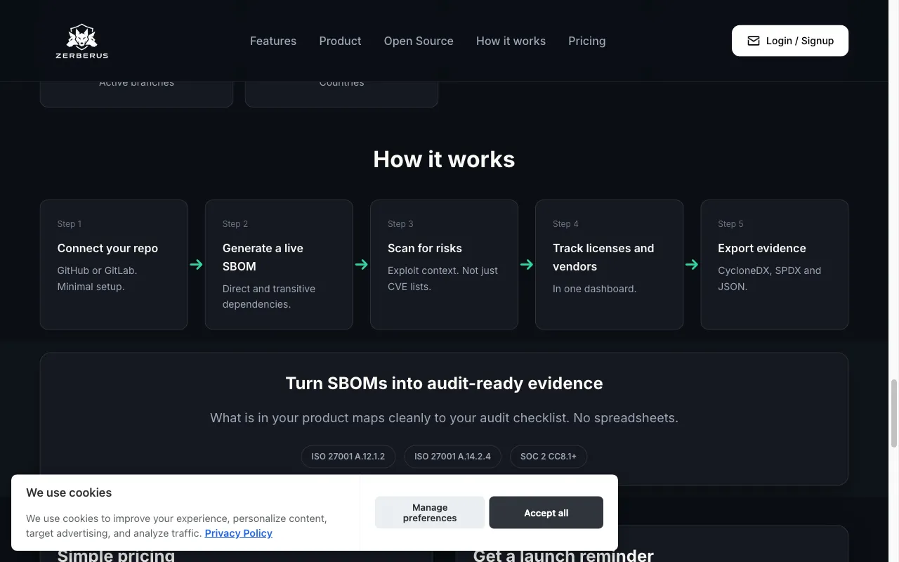 Trace-AI — pricing page