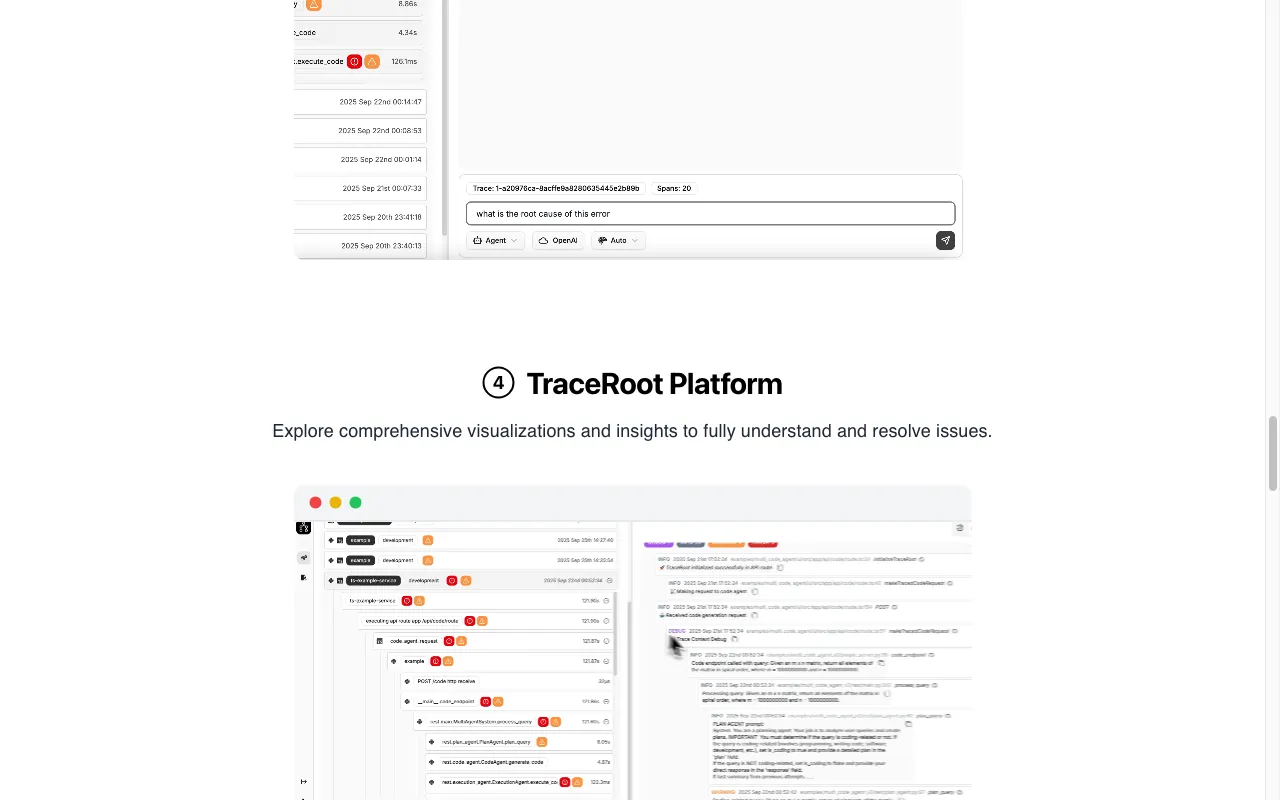TraceRoot.AI — pricing page