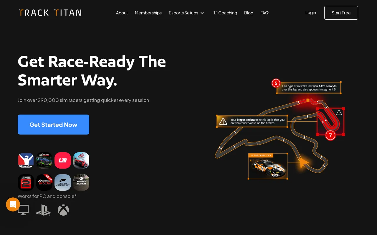 Track Titan — preview screenshot