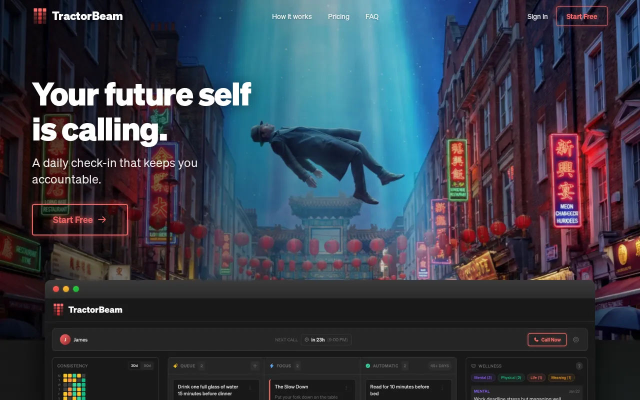TractorBeam — preview screenshot