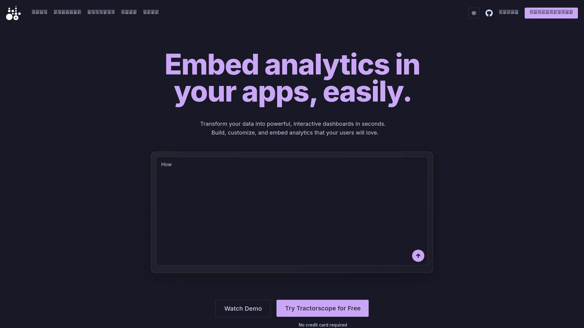 Tractorscope — preview screenshot