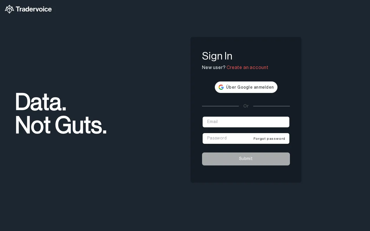 TraderVoice — preview screenshot