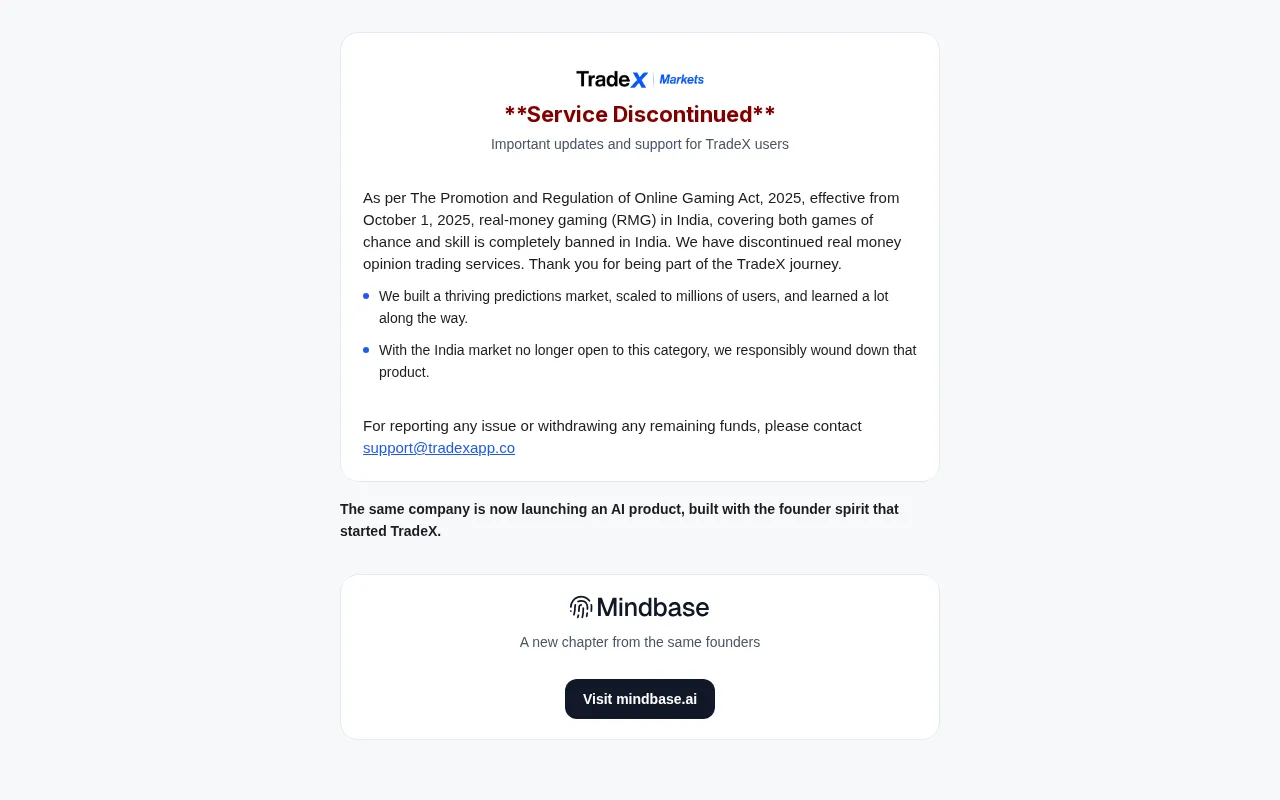 TradeX — preview screenshot