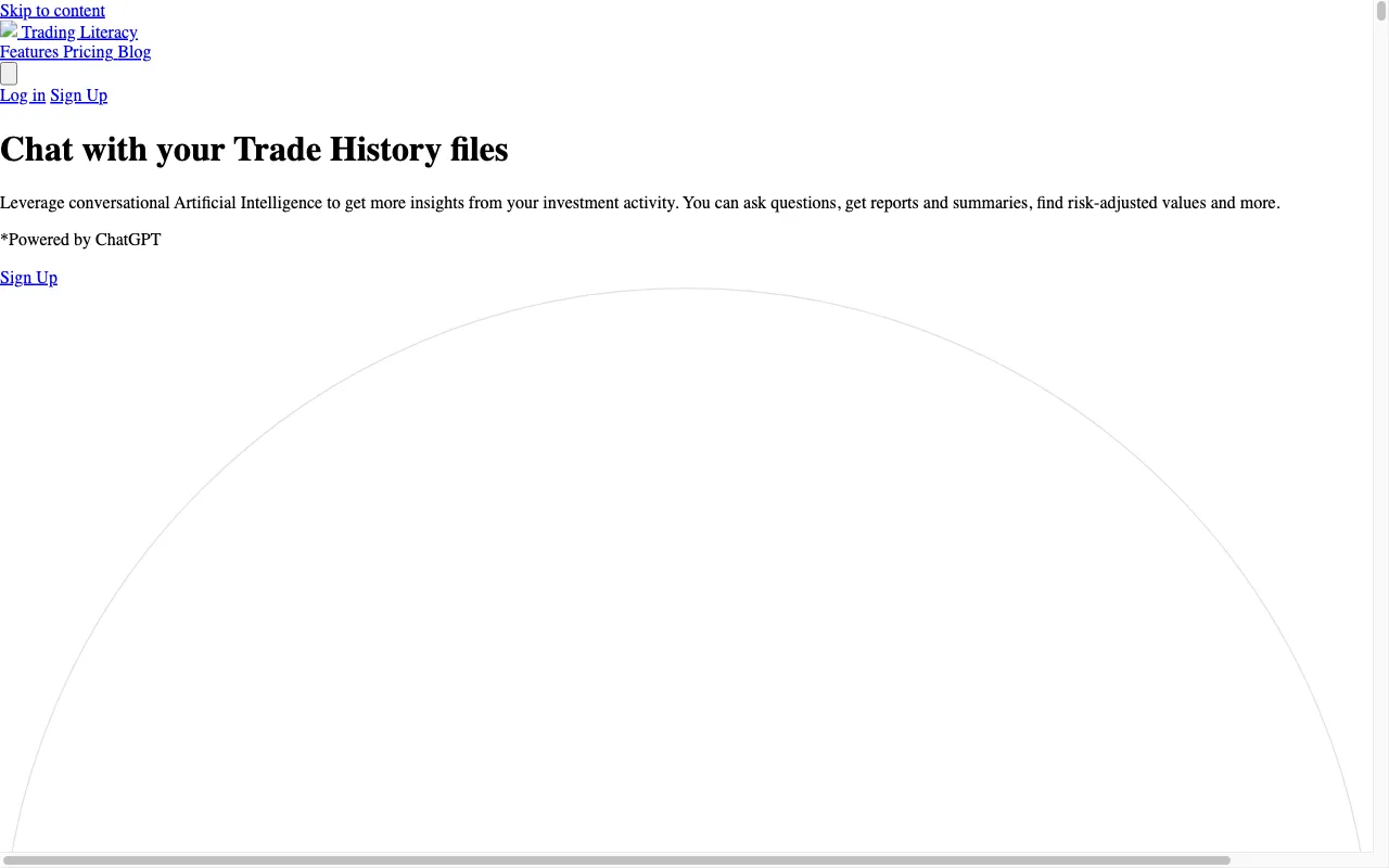 Trading Literacy — preview screenshot
