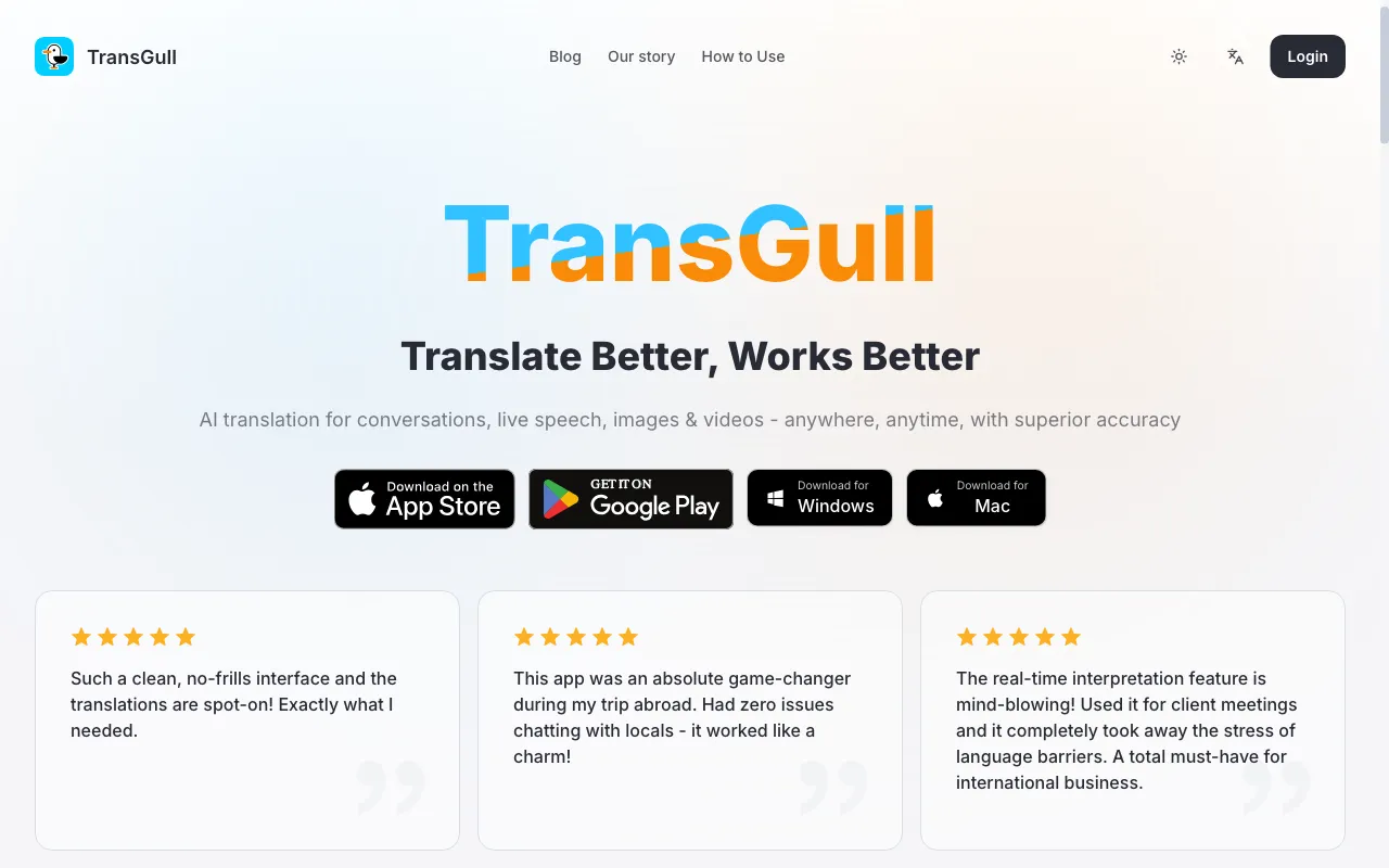 TransGull — preview screenshot
