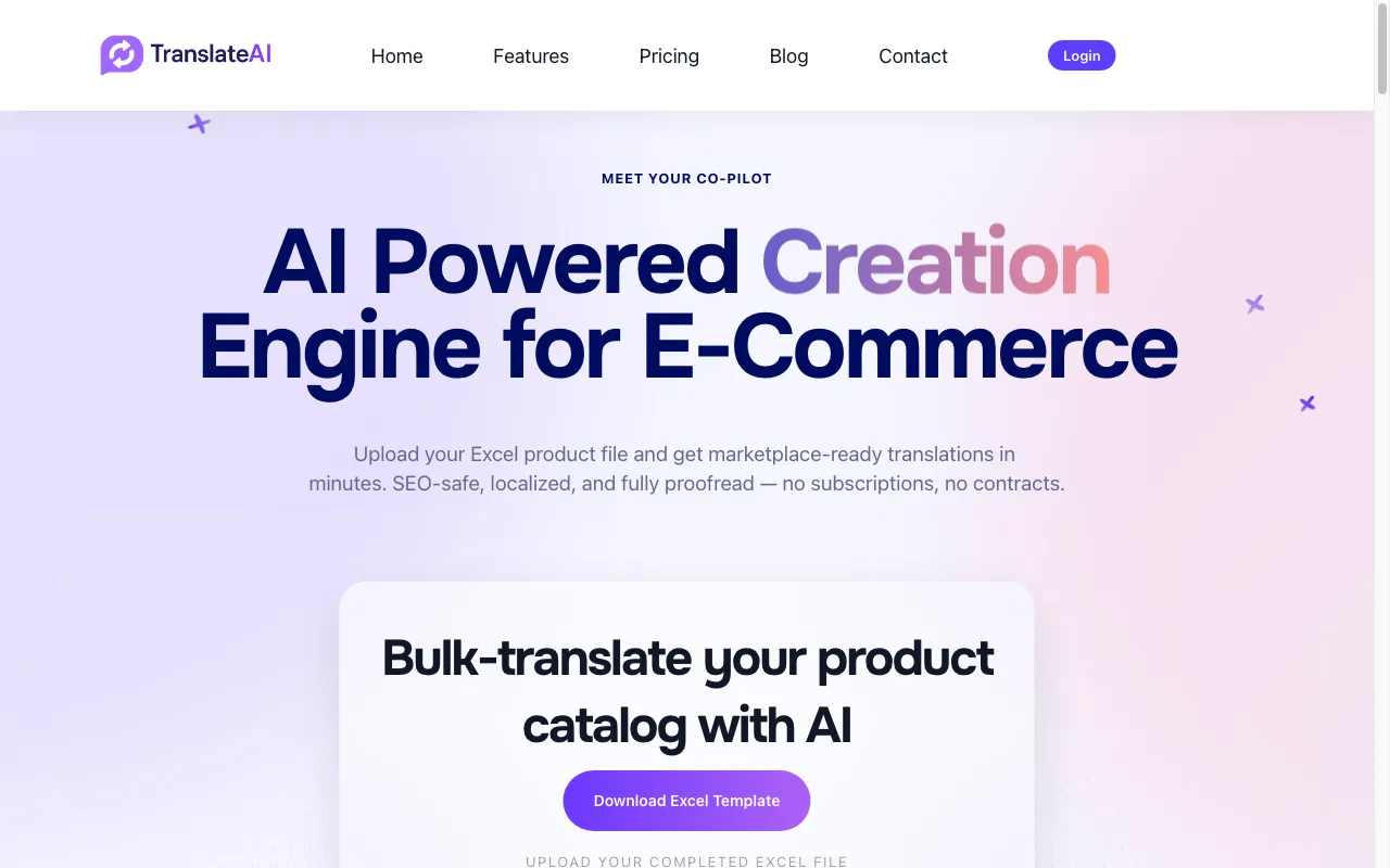 TranslateAI — preview screenshot