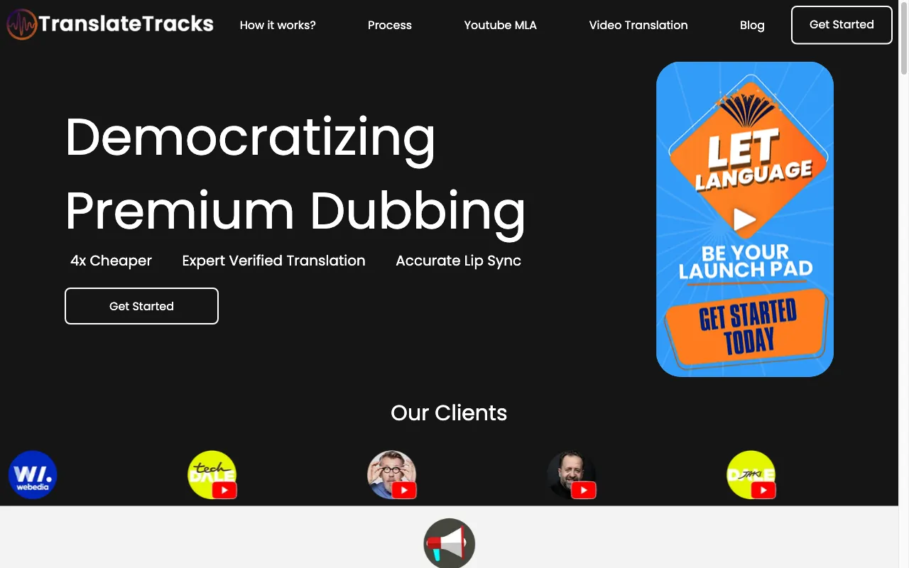 TranslateTracks — preview screenshot