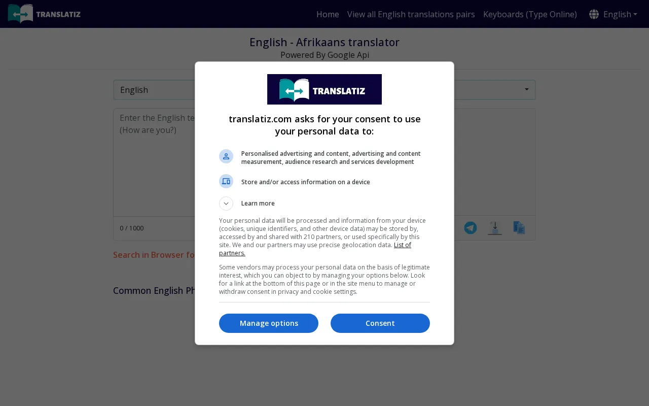 Translatiz — preview screenshot