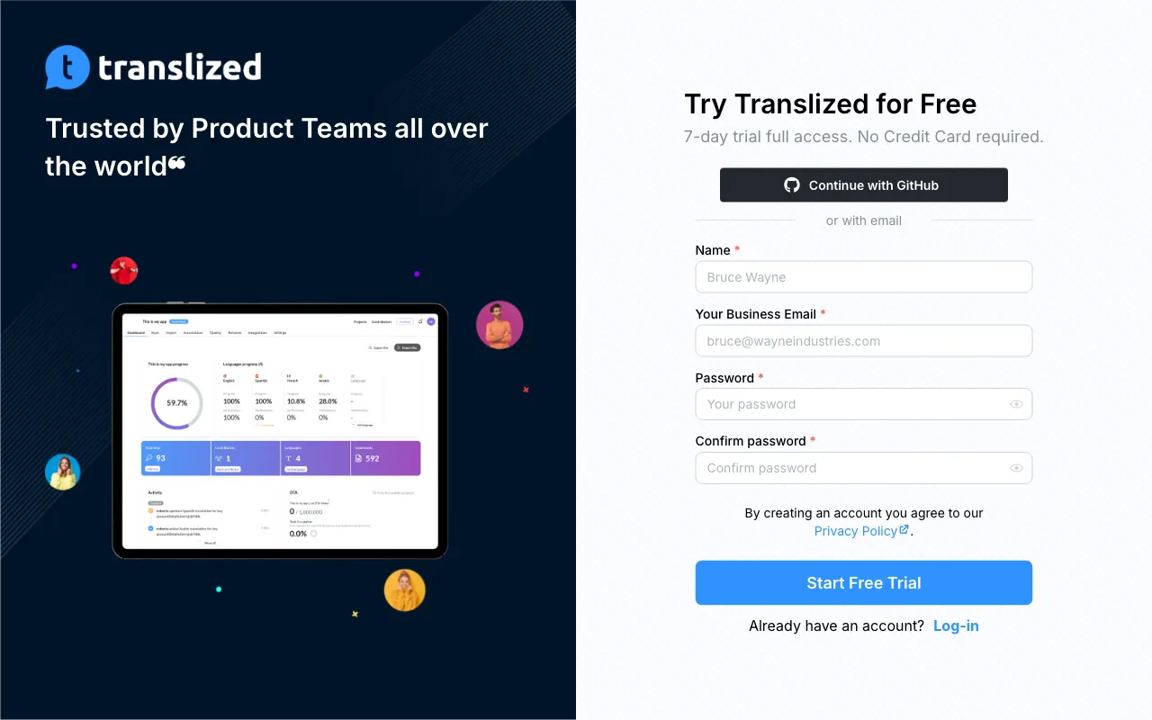 Translized — preview screenshot