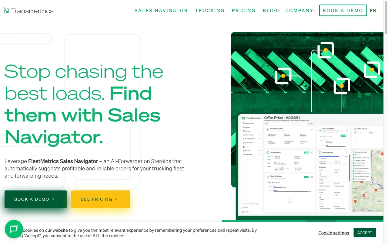 transmetrics.ai — preview screenshot
