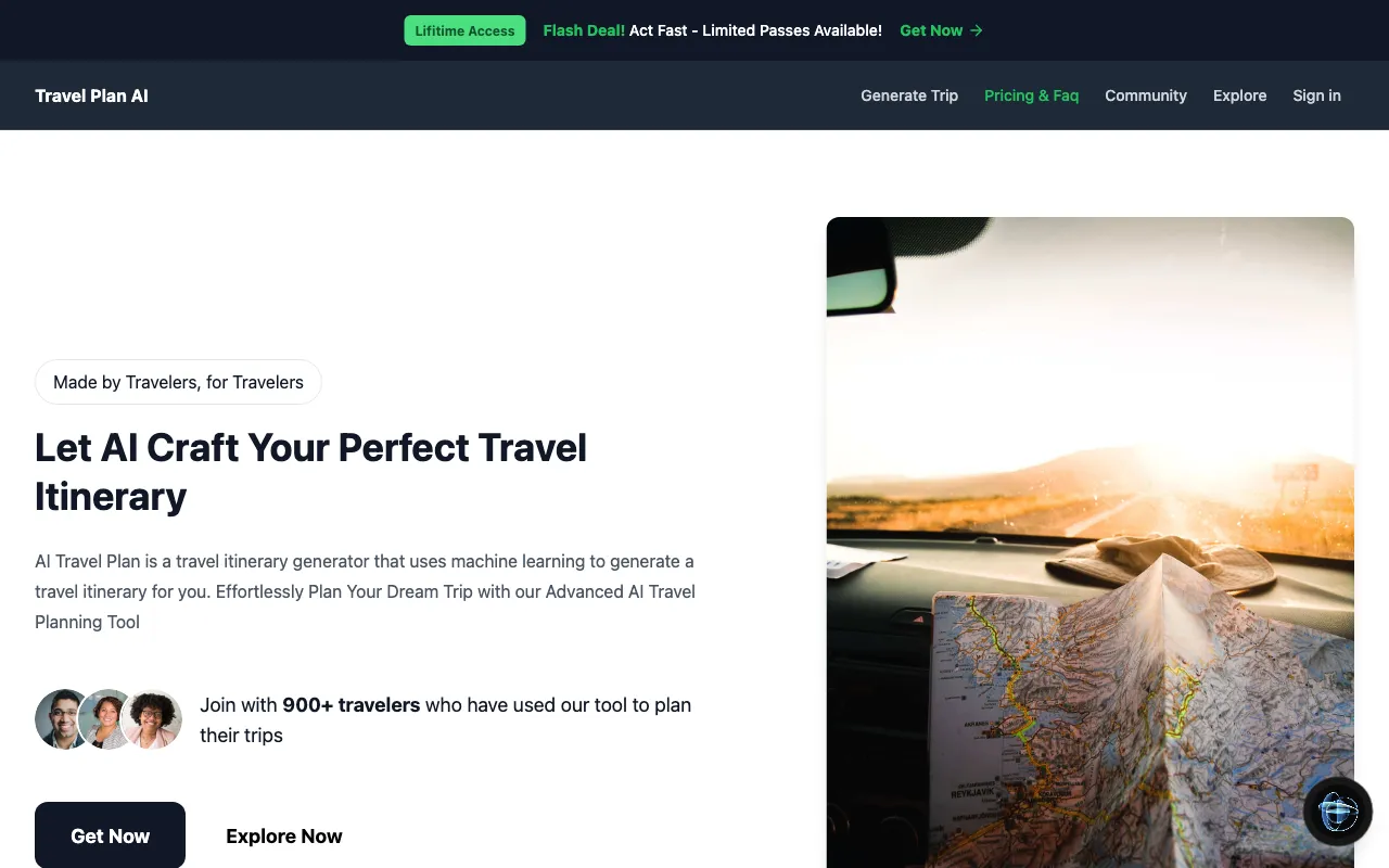 Travel Plan AI — preview screenshot