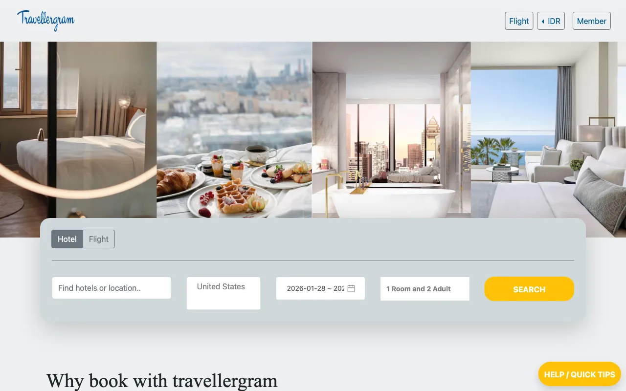 Travellergram — preview screenshot