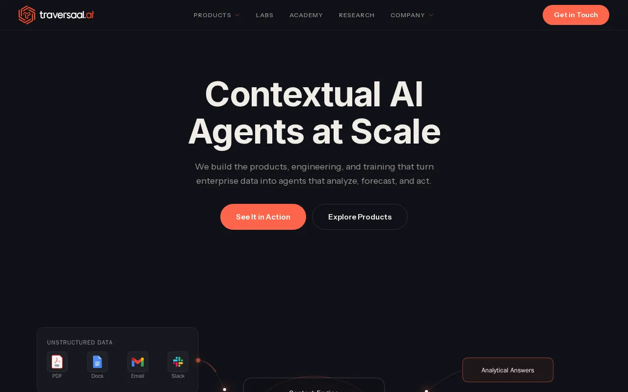 traversaal.ai — preview screenshot