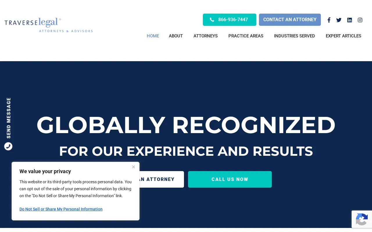 Traverse Legal | Traverse Legal, PLC - Traverse Legal — preview screenshot