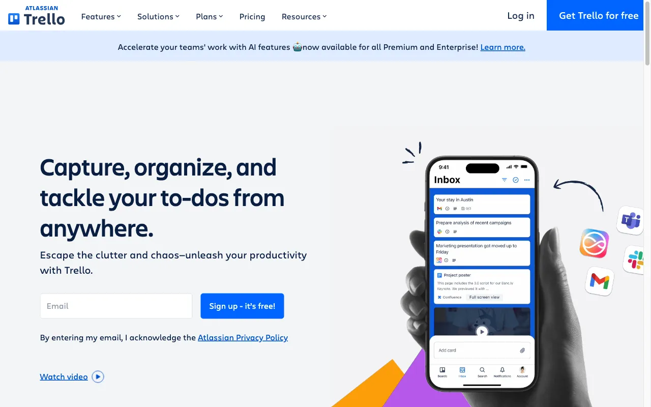 Trello — preview screenshot