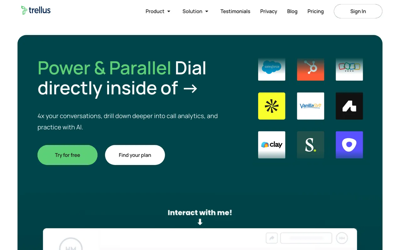 Trellus — preview screenshot