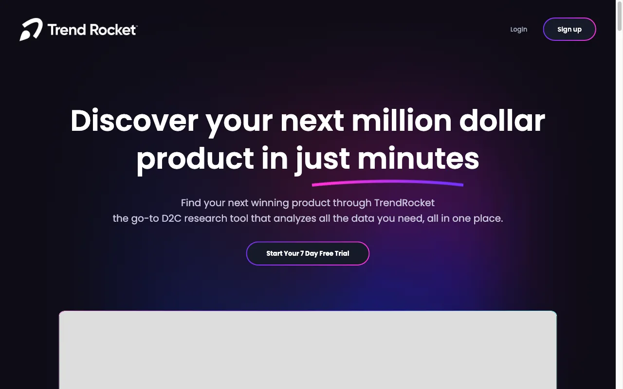 Trend Rocket — preview screenshot