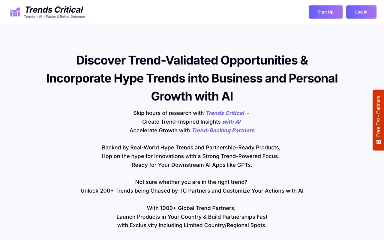 Trends Critical AI — preview screenshot