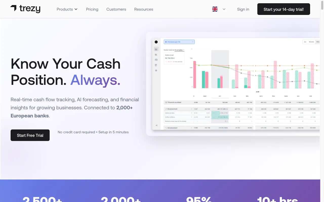 Trezy — preview screenshot