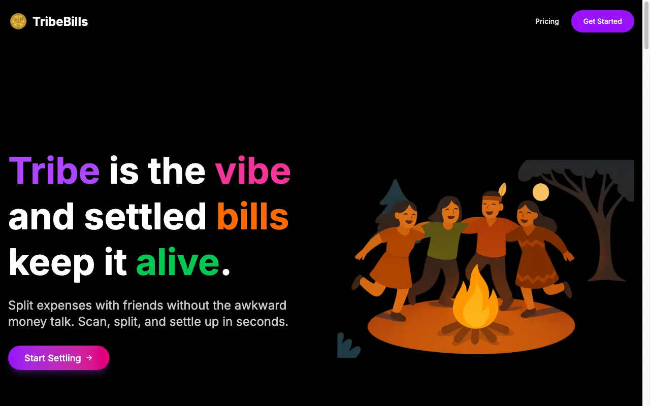 TribeBills — preview screenshot