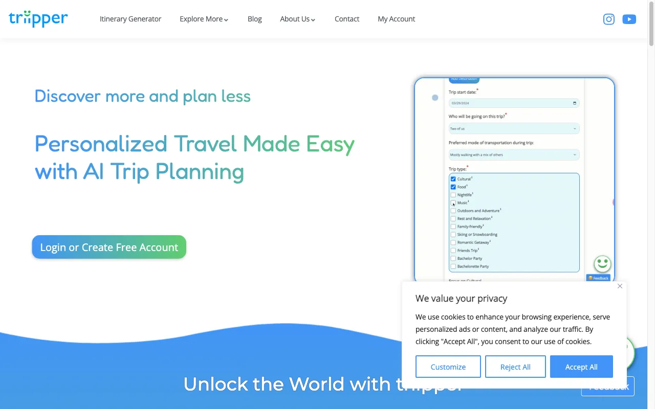 triipper — preview screenshot